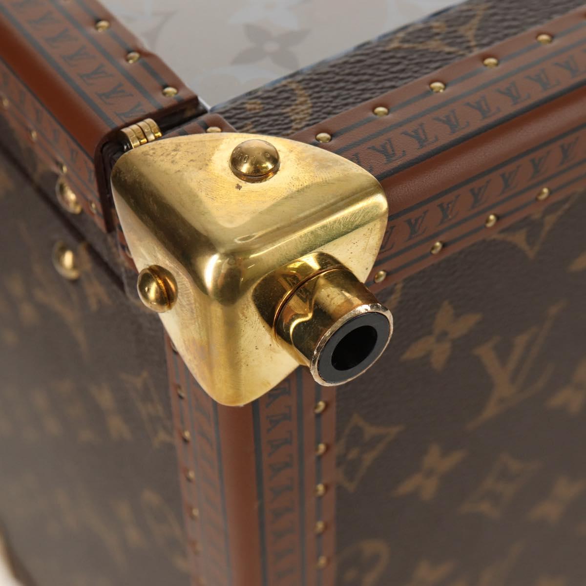 LOUIS VUITTON Monogram Shoes Box Hand Bag M11432 LV Auth BA7936SAM