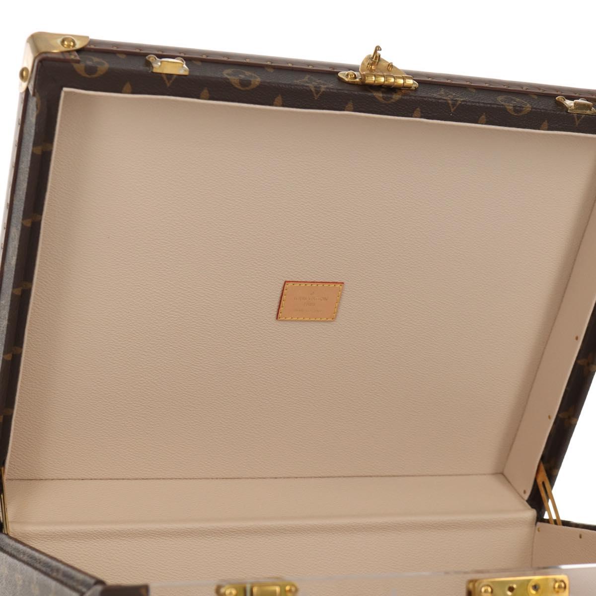LOUIS VUITTON Monogram Shoes Box Hand Bag M11432 LV Auth BA7936SAM