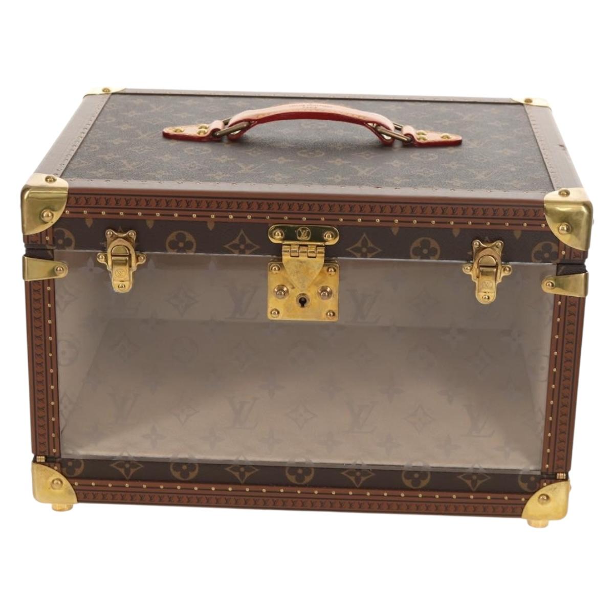 LOUIS VUITTON Monogram Shoes Box Hand Bag M11432 LV Auth BA7936M