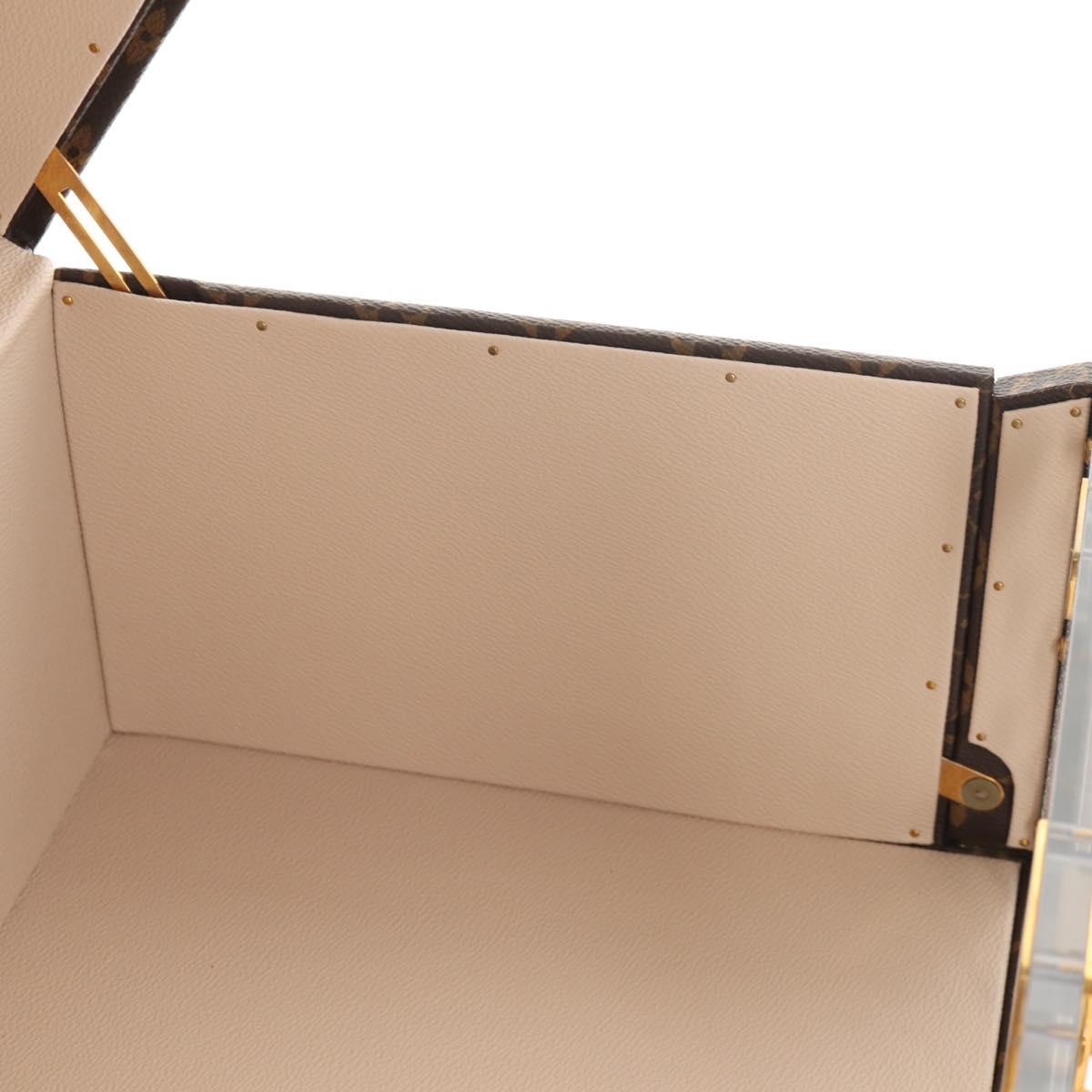 LOUIS VUITTON Monogram Shoes Box Hand Bag M11432 LV Auth BA7936M