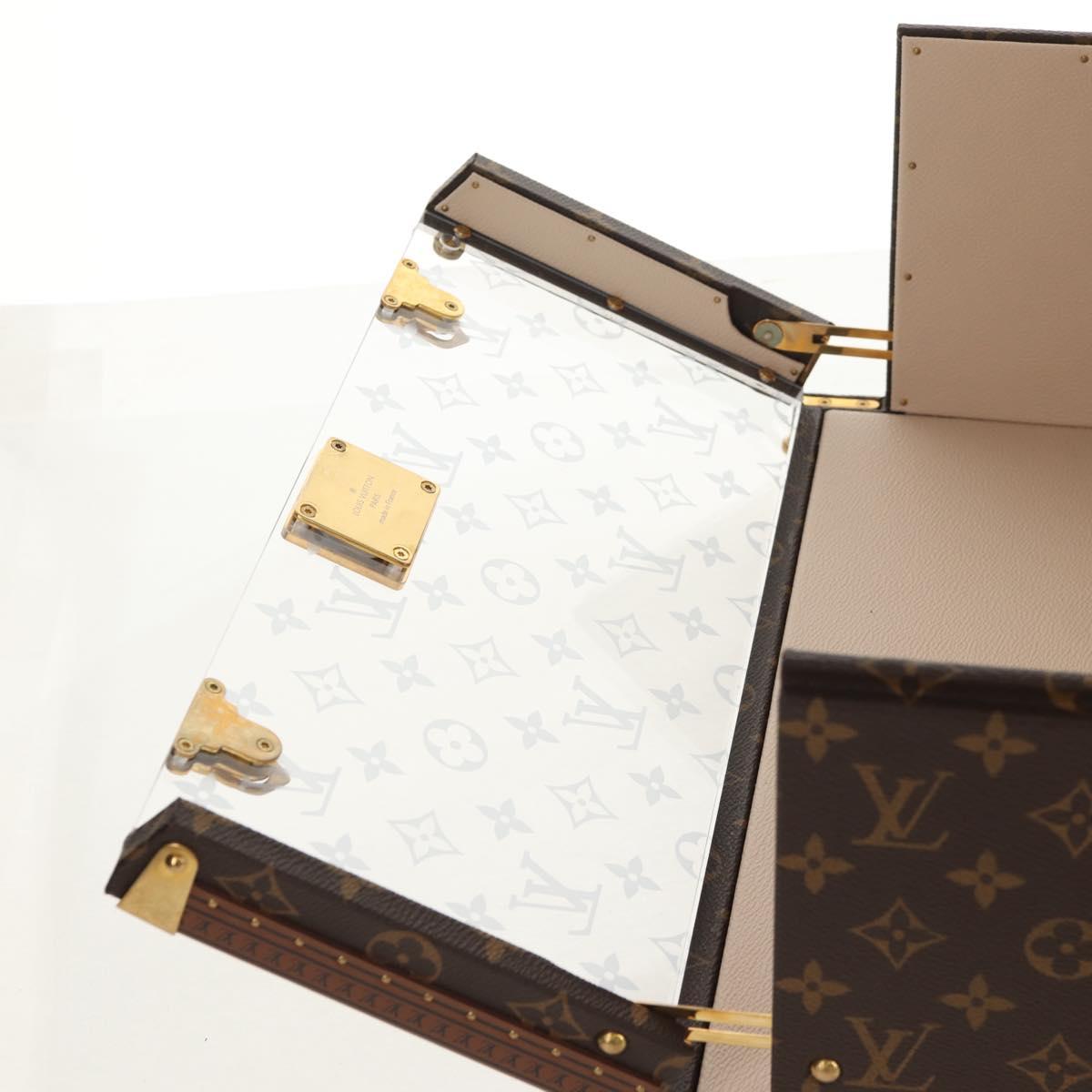 LOUIS VUITTON Monogram Shoes Box Hand Bag M11432 LV Auth BA7936SAM