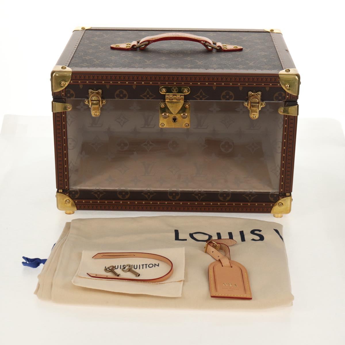 LOUIS VUITTON Monogram Shoes Box Hand Bag M11432 LV Auth BA7936SAM