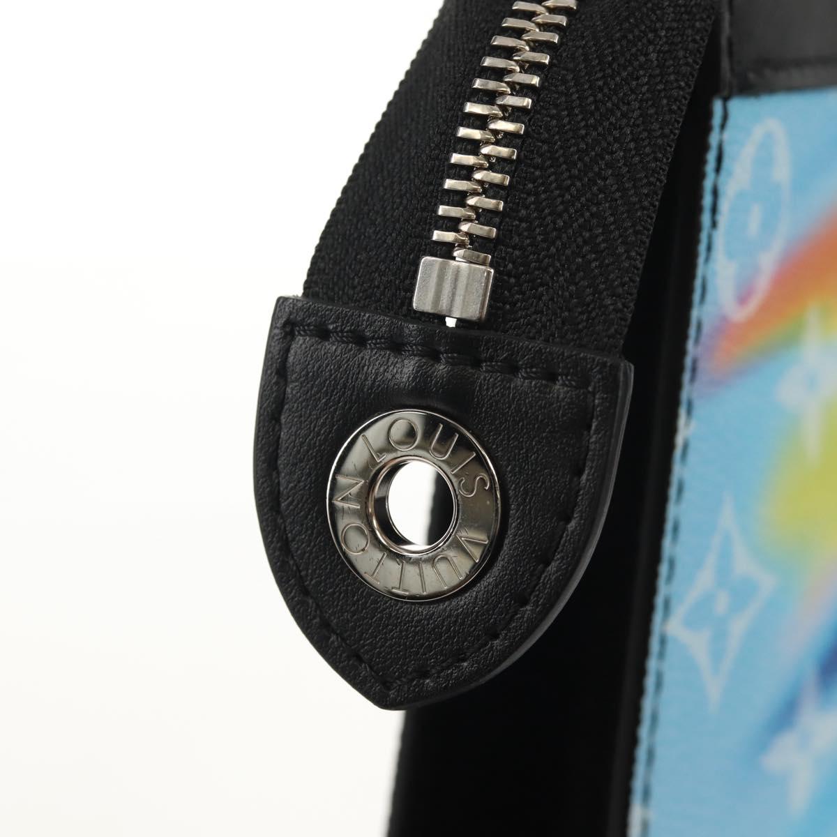 LOUIS VUITTON Monogram Sunset Pochette Voyage MM Clutch Bag M45941 Auth BA7937M