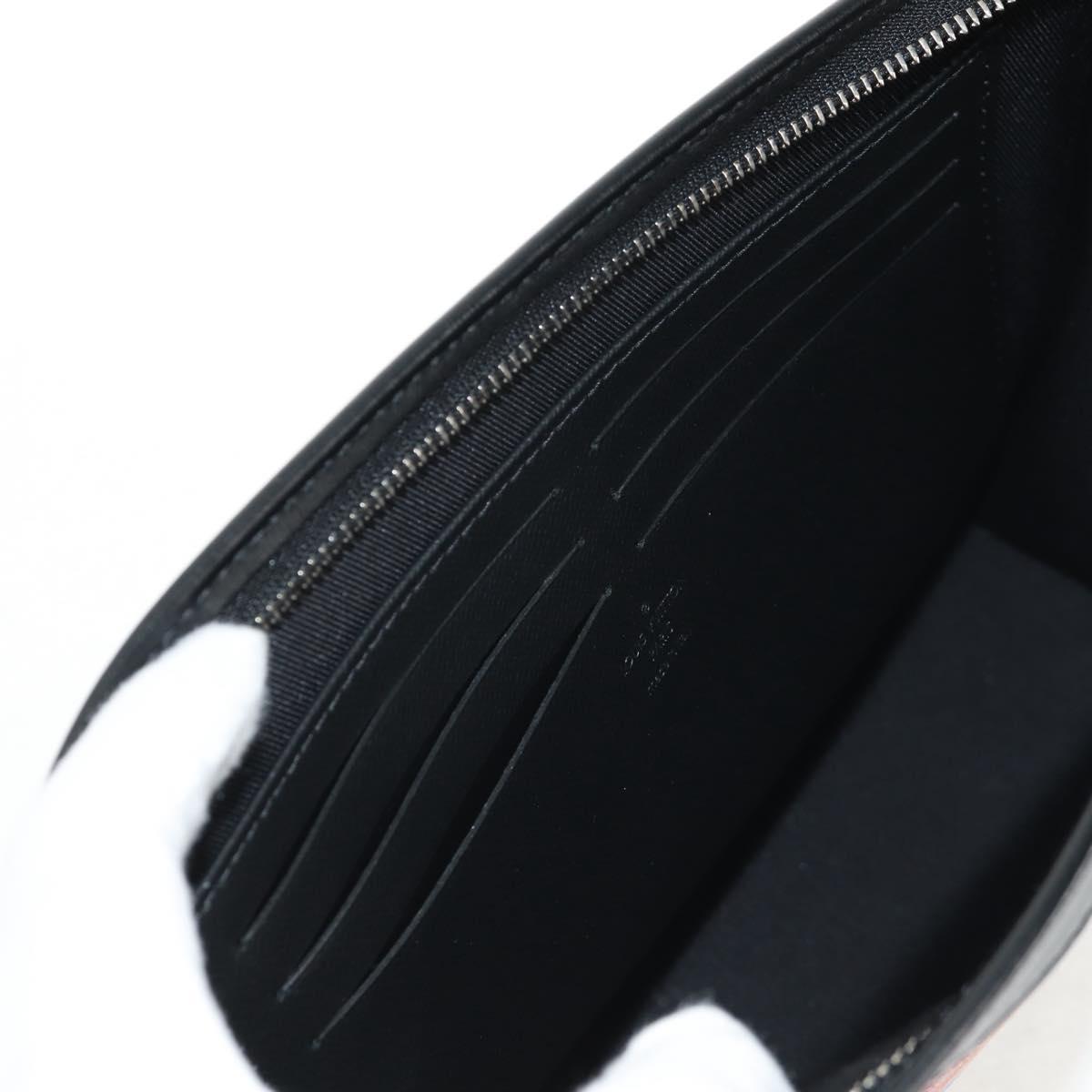 LOUIS VUITTON Monogram Sunset Pochette Voyage MM Clutch Bag M45941 Auth BA7937M