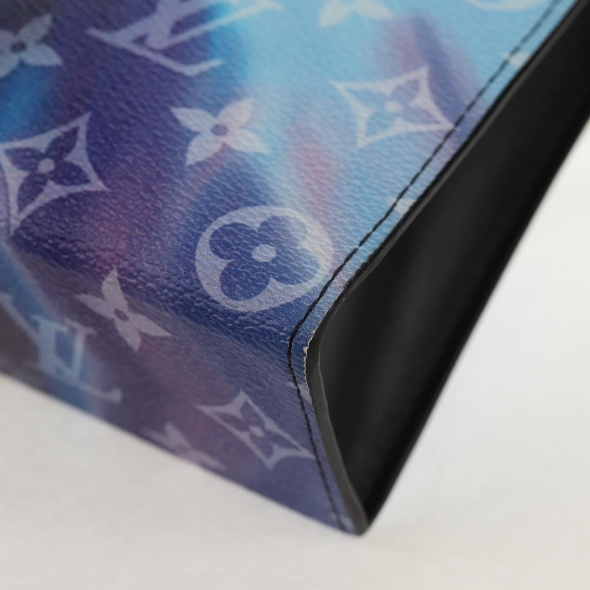 LOUIS VUITTON Monogram Sunset Pochette Voyage MM Clutch Bag M45941 Auth BA7937SAM