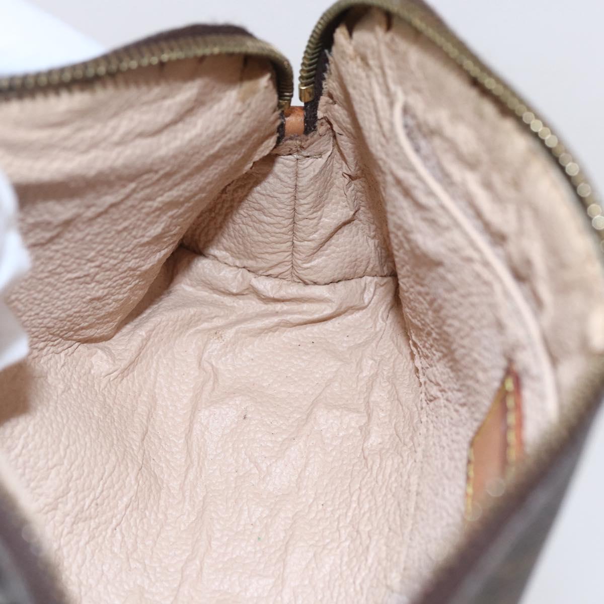 LOUIS VUITTON Monogram Pochette Cosmetic PM Cosmetic Pouch M47515 LV Auth BA7940