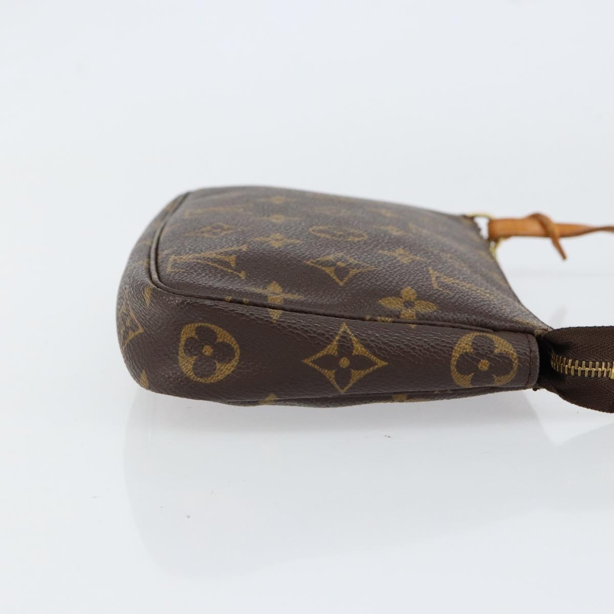 LOUIS VUITTON Monogram Pochette Accessoires Pouch M51980 LV Auth BA7942