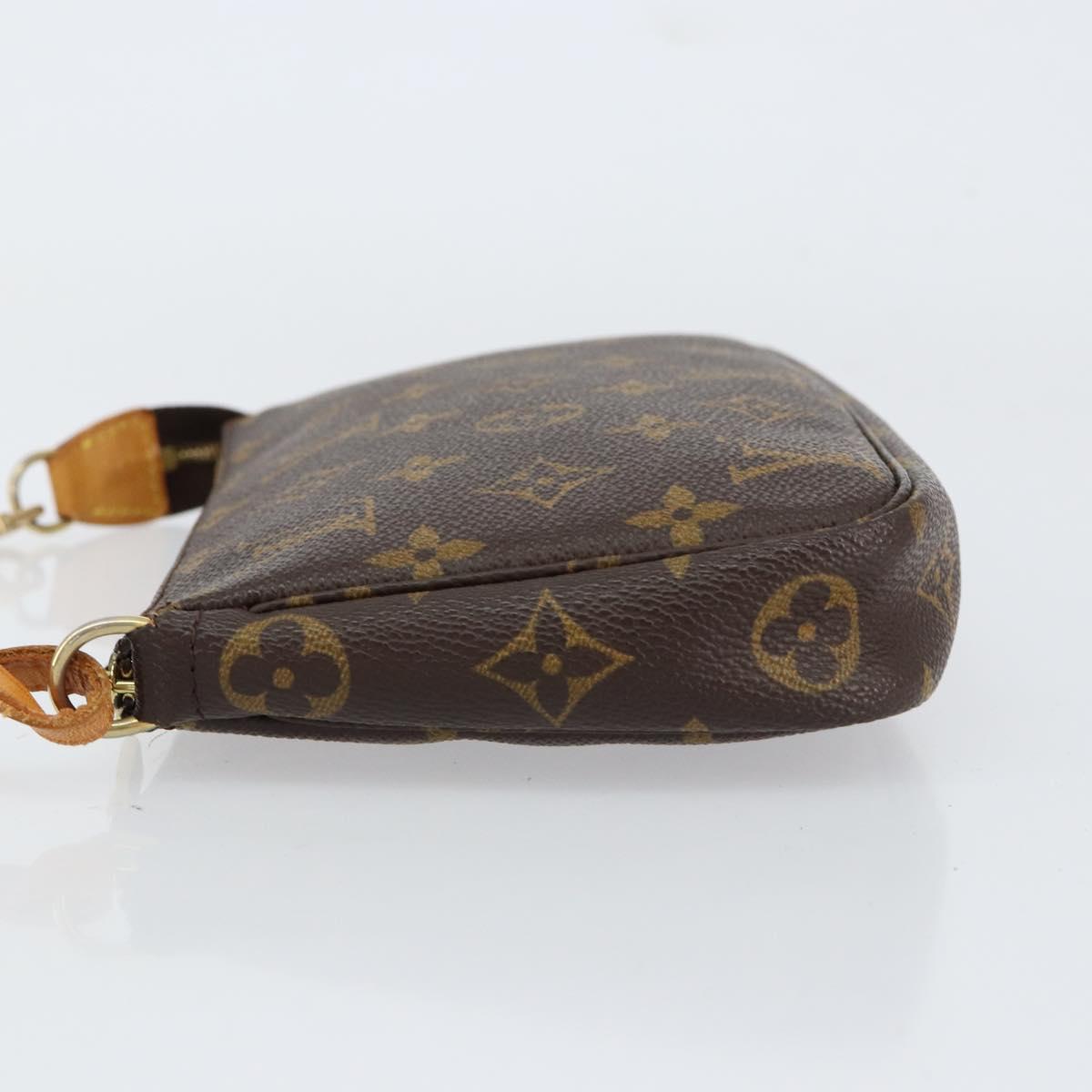 LOUIS VUITTON Monogram Pochette Accessoires Pouch M51980 LV Auth BA7942