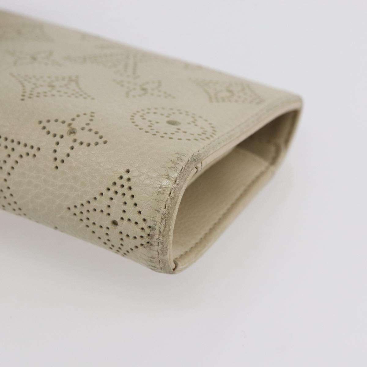 LOUIS VUITTON Monogram Mahina Portefeuille Amelia Wallet M58131 LV Auth BA7950