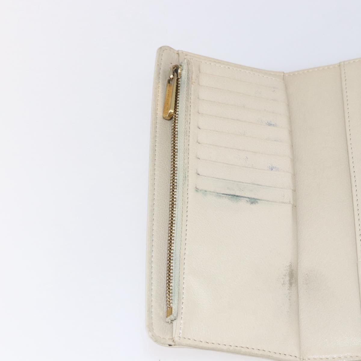 LOUIS VUITTON Monogram Mahina Portefeuille Amelia Wallet M58131 LV Auth BA7950