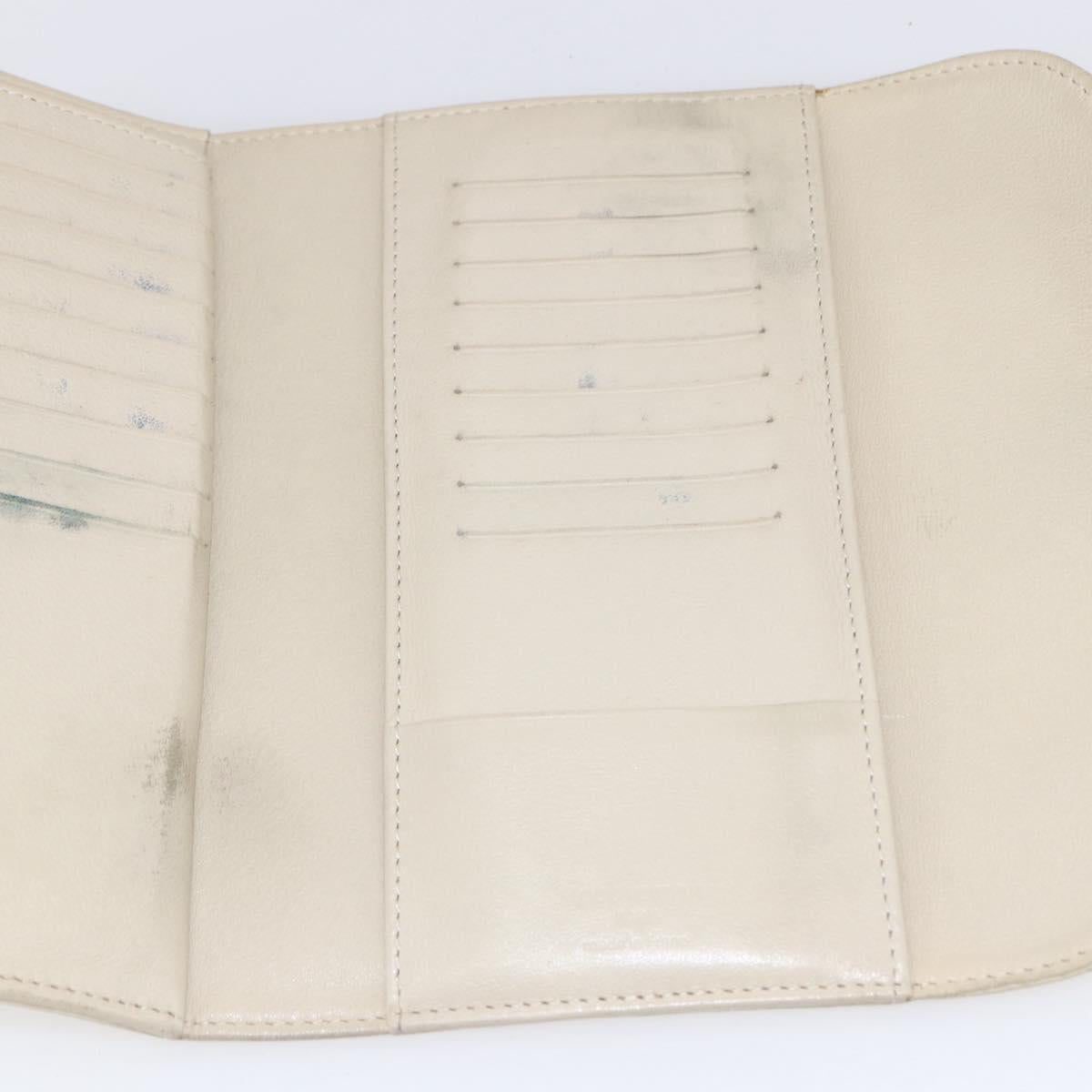 LOUIS VUITTON Monogram Mahina Portefeuille Amelia Wallet M58131 LV Auth BA7950