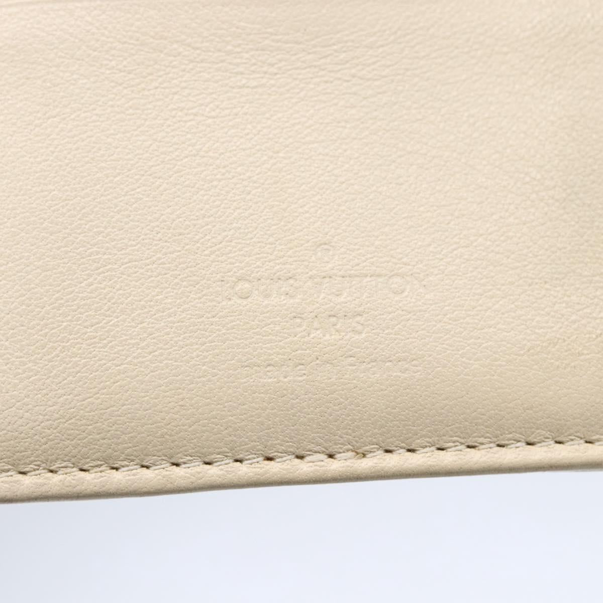 LOUIS VUITTON Monogram Mahina Portefeuille Amelia Wallet M58131 LV Auth BA7950