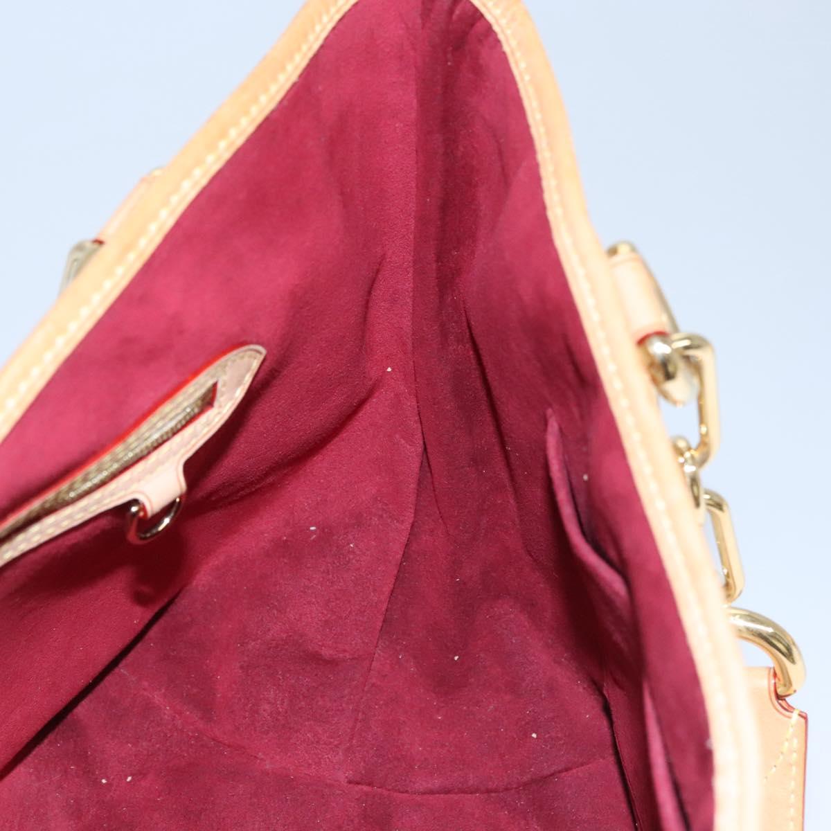 LOUIS VUITTON Monogram Multicolor Annie GM Tote Bag White M40303 LV Auth BA798M