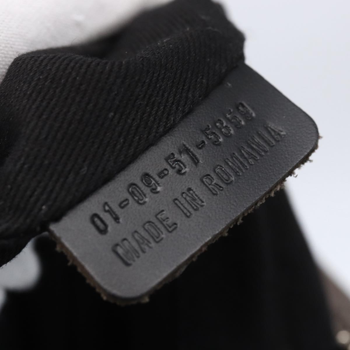 Chloe Eclipse Tote Bag Leather Beige Brown Auth BA8056