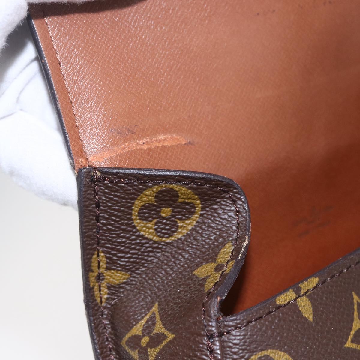 LOUIS VUITTON Monogram Saint Cloud MM Shoulder Bag M51243 LV Auth BA8066