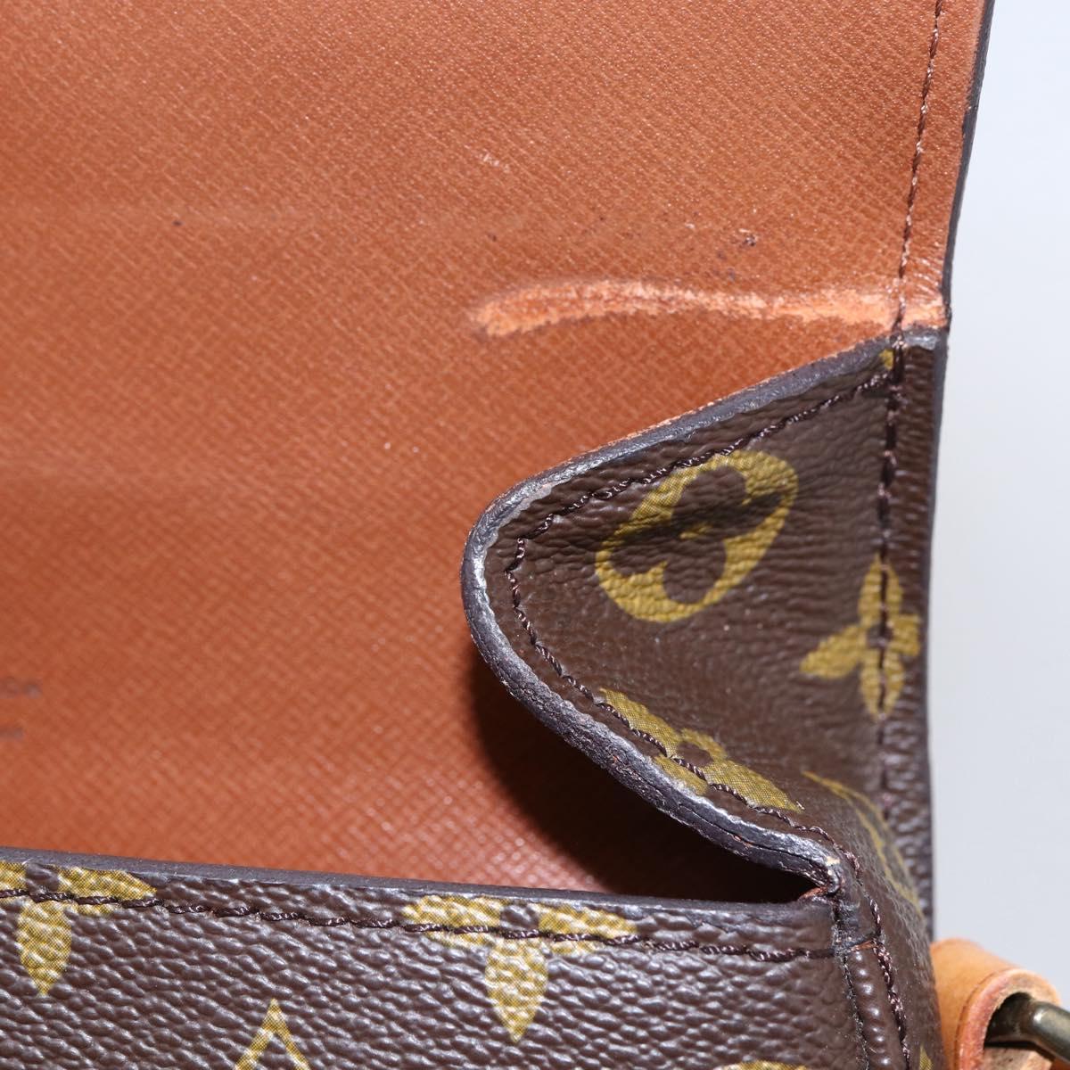 LOUIS VUITTON Monogram Saint Cloud MM Shoulder Bag M51243 LV Auth BA8066