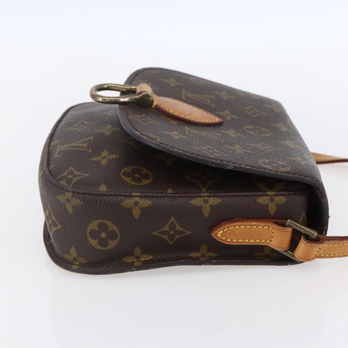 LOUIS VUITTON Monogram Saint Cloud MM Shoulder Bag M51243 LV Auth BA8066