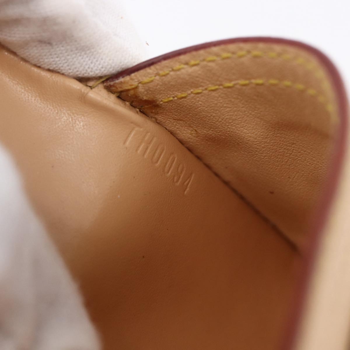 LOUIS VUITTON Monogram Multicolor Porte Tresor Wallet Black M92658 Auth BA8068