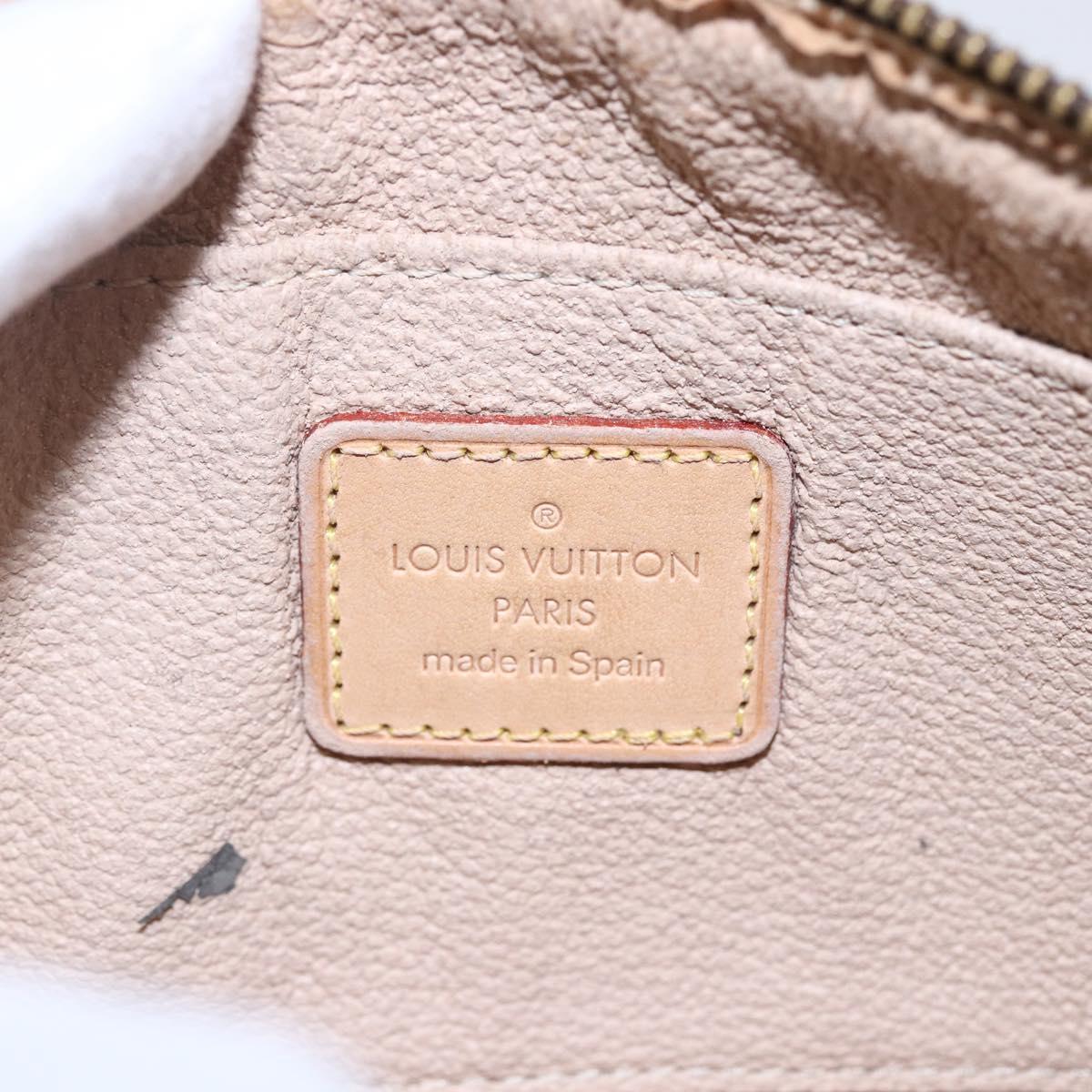 LOUIS VUITTON Monogram Pochette Cosmetic PM Cosmetic Pouch M47515 LV Auth BA8070