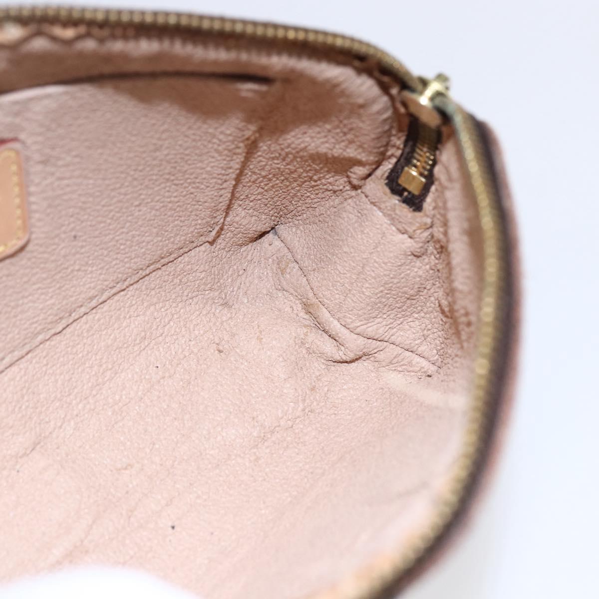 LOUIS VUITTON Monogram Pochette Cosmetic PM Cosmetic Pouch M47515 LV Auth BA8070