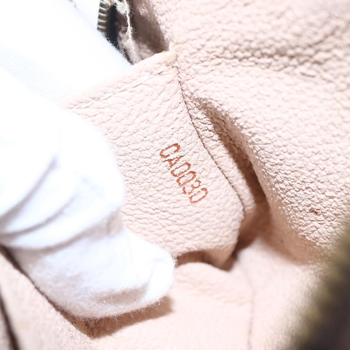 LOUIS VUITTON Monogram Pochette Cosmetic PM Cosmetic Pouch M47515 LV Auth BA8070