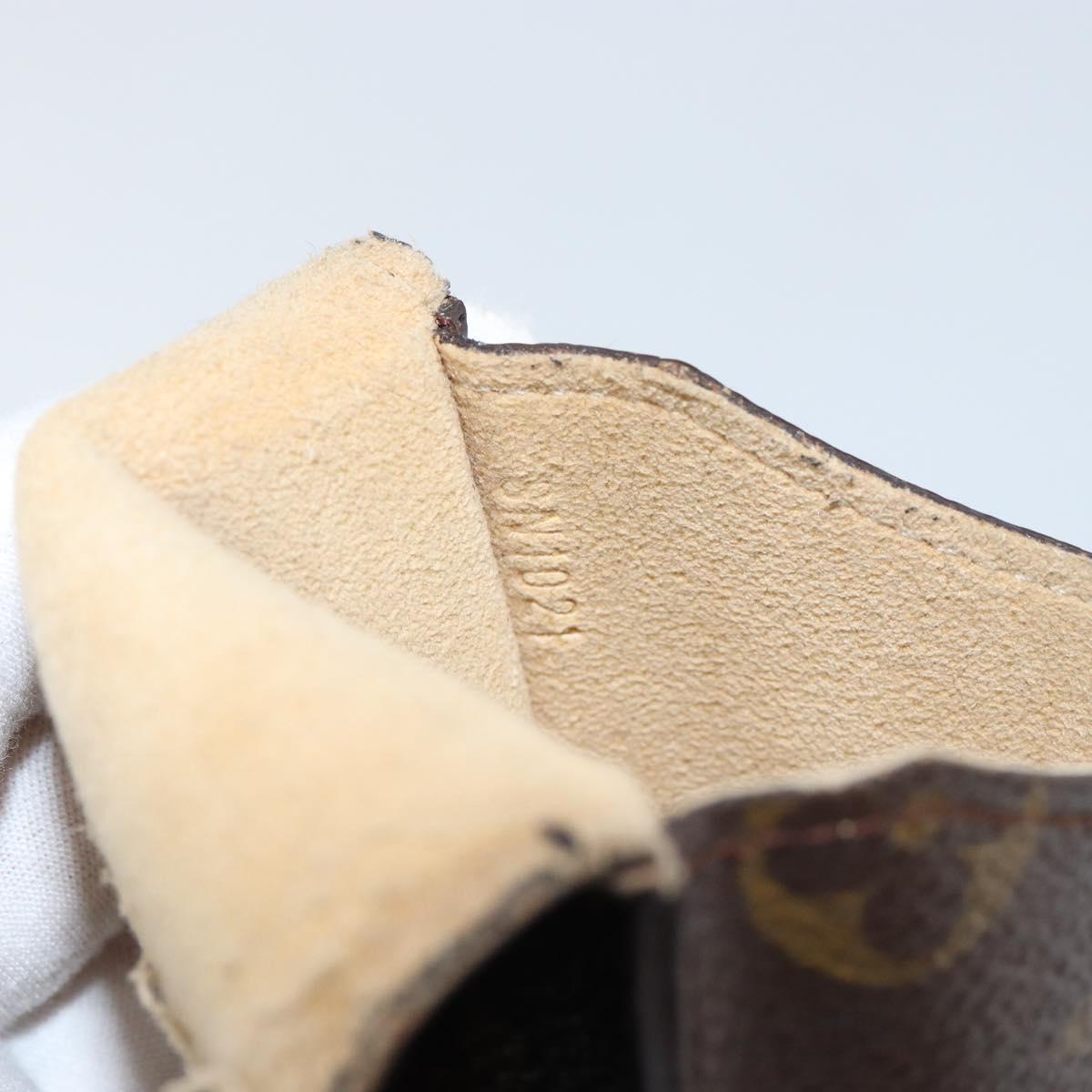 LOUIS VUITTON Monogram Etui Lunette Rabat Glasses Case M62970 LV Auth BA8071