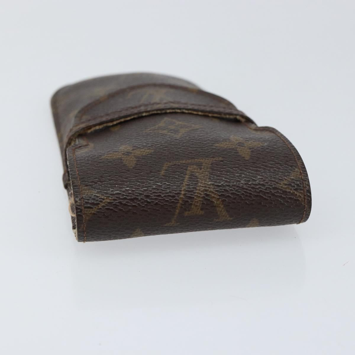 LOUIS VUITTON Monogram Etui Lunette Rabat Glasses Case M62970 LV Auth BA8071