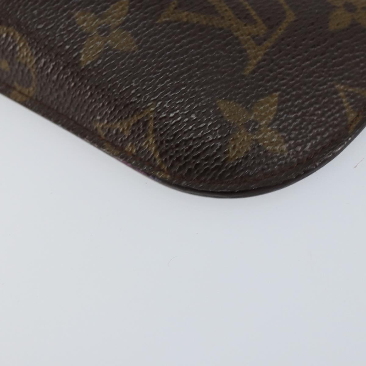 LOUIS VUITTON Monogram Etui Lunette Rabat Glasses Case M62970 LV Auth BA8071