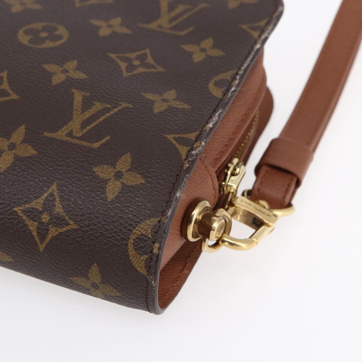 LOUIS VUITTON Monogram Orsay Clutch Bag M51790 LV Auth BA8082