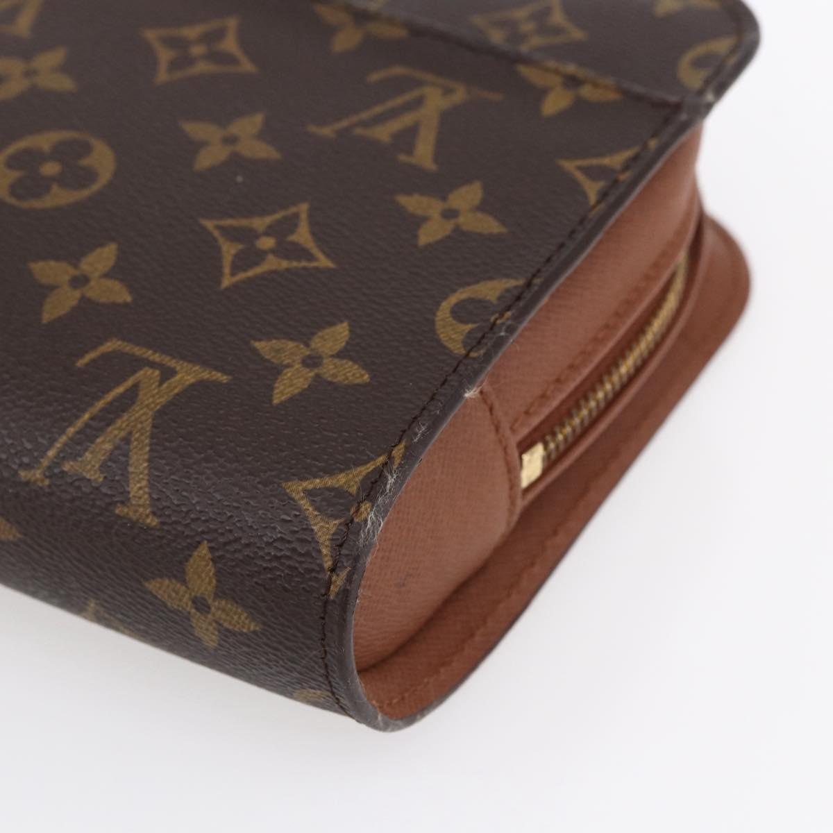 LOUIS VUITTON Monogram Orsay Clutch Bag M51790 LV Auth BA8082