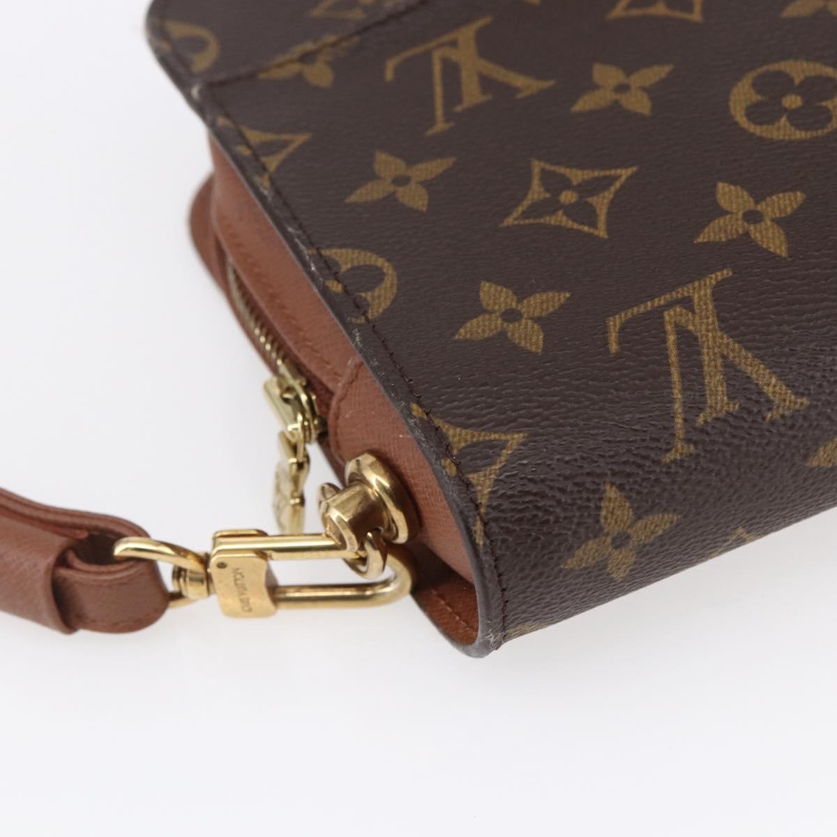 LOUIS VUITTON Monogram Orsay Clutch Bag M51790 LV Auth BA8082