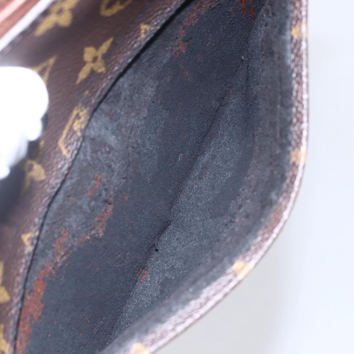 LOUIS VUITTON Monogram Orsay Clutch Bag M51790 LV Auth BA8082