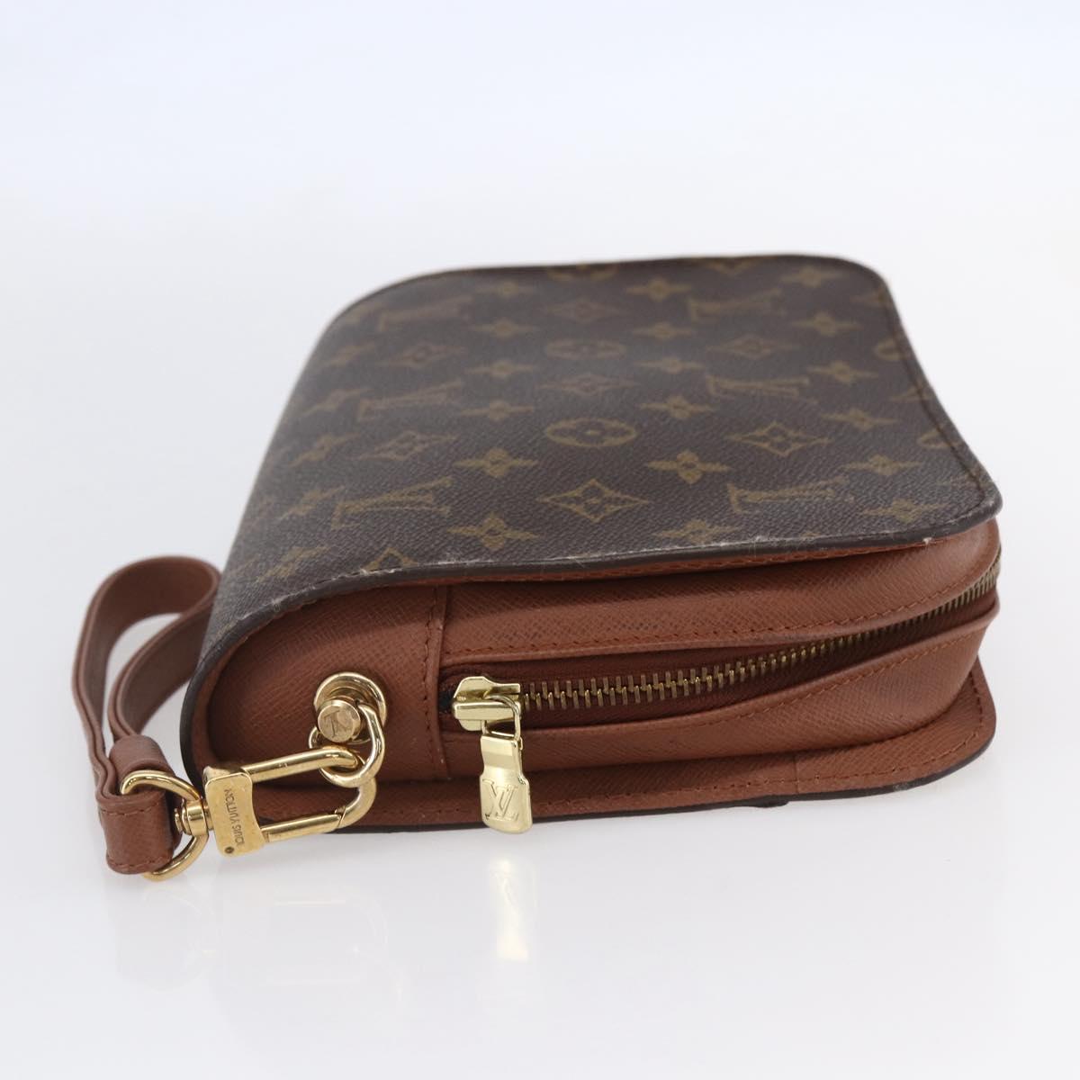 LOUIS VUITTON Monogram Orsay Clutch Bag M51790 LV Auth BA8082