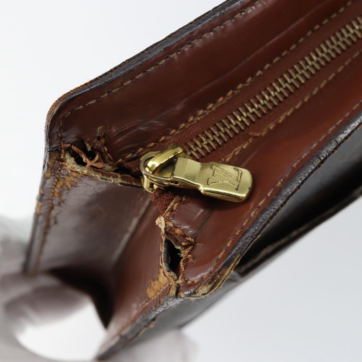 LOUIS VUITTON Monogram Pochette Homme Clutch Bag M51795 LV Auth BA8088