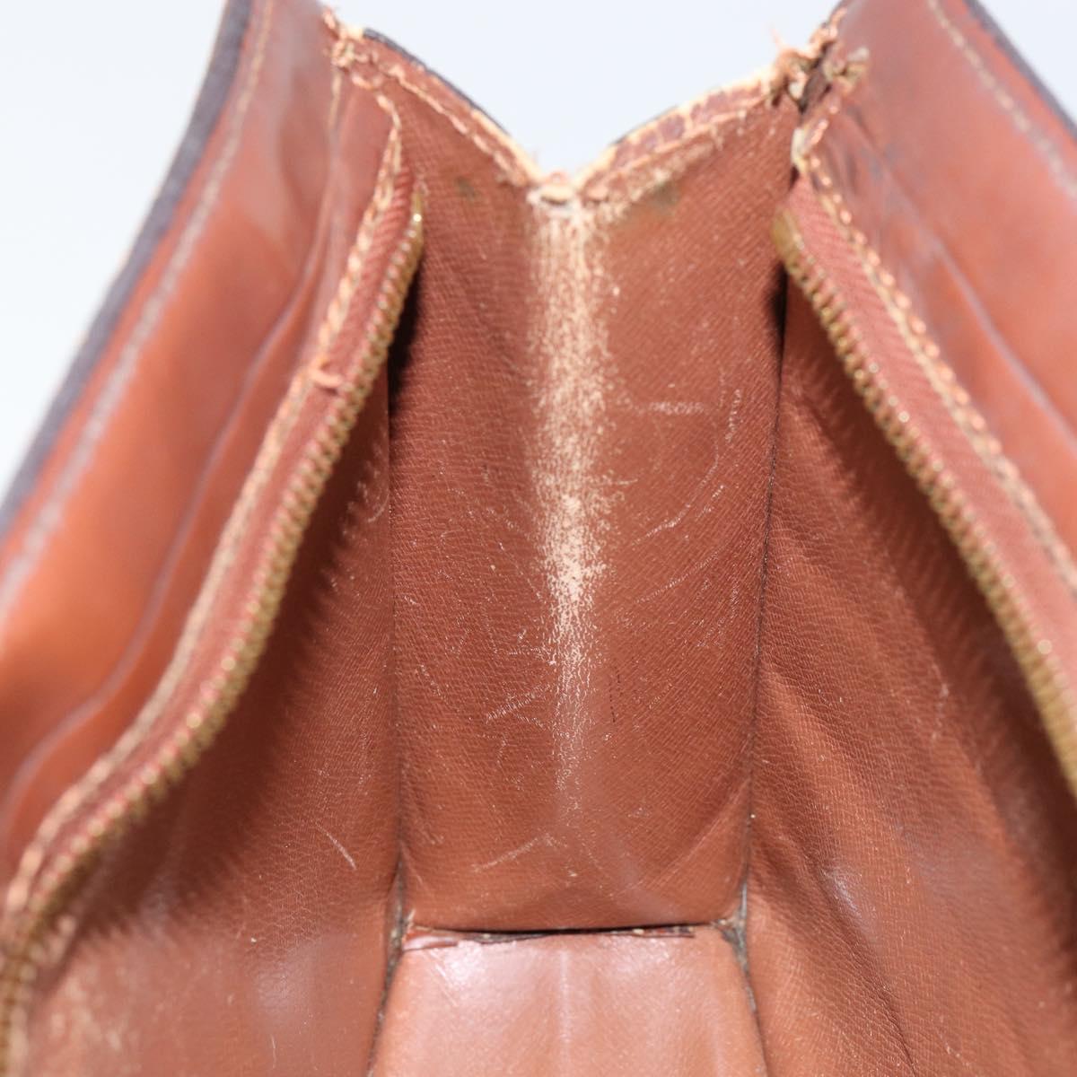 LOUIS VUITTON Monogram Pochette Homme Clutch Bag M51795 LV Auth BA8088