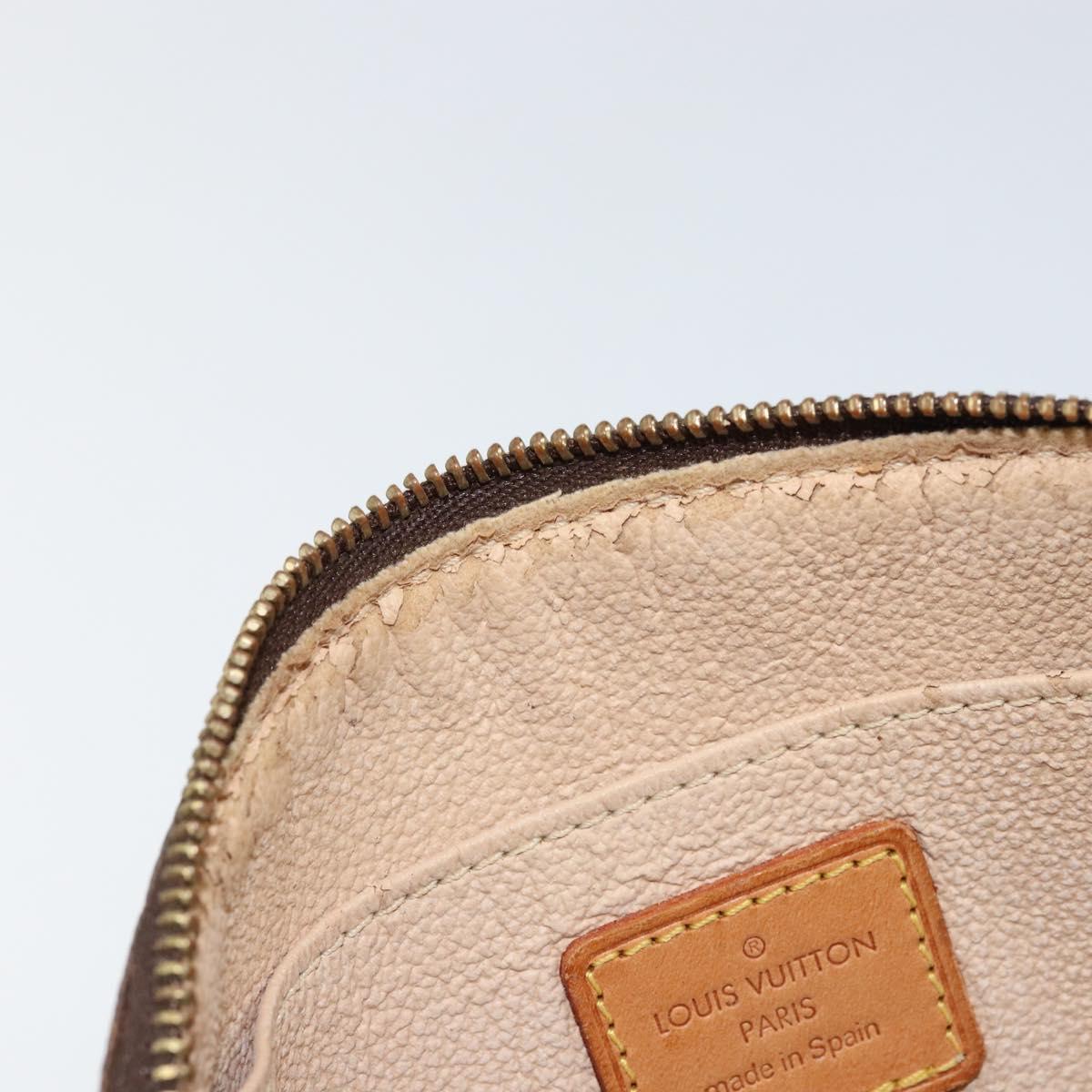 LOUIS VUITTON Monogram Pochette Cosmetic PM Cosmetic Pouch M47515 LV Auth BA8090