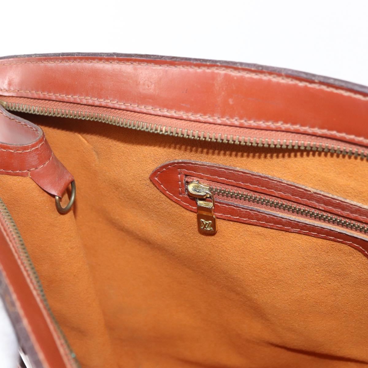 LOUIS VUITTON Epi Saint Jacques Shopping Bag Brown M52263 LV Auth BA8091