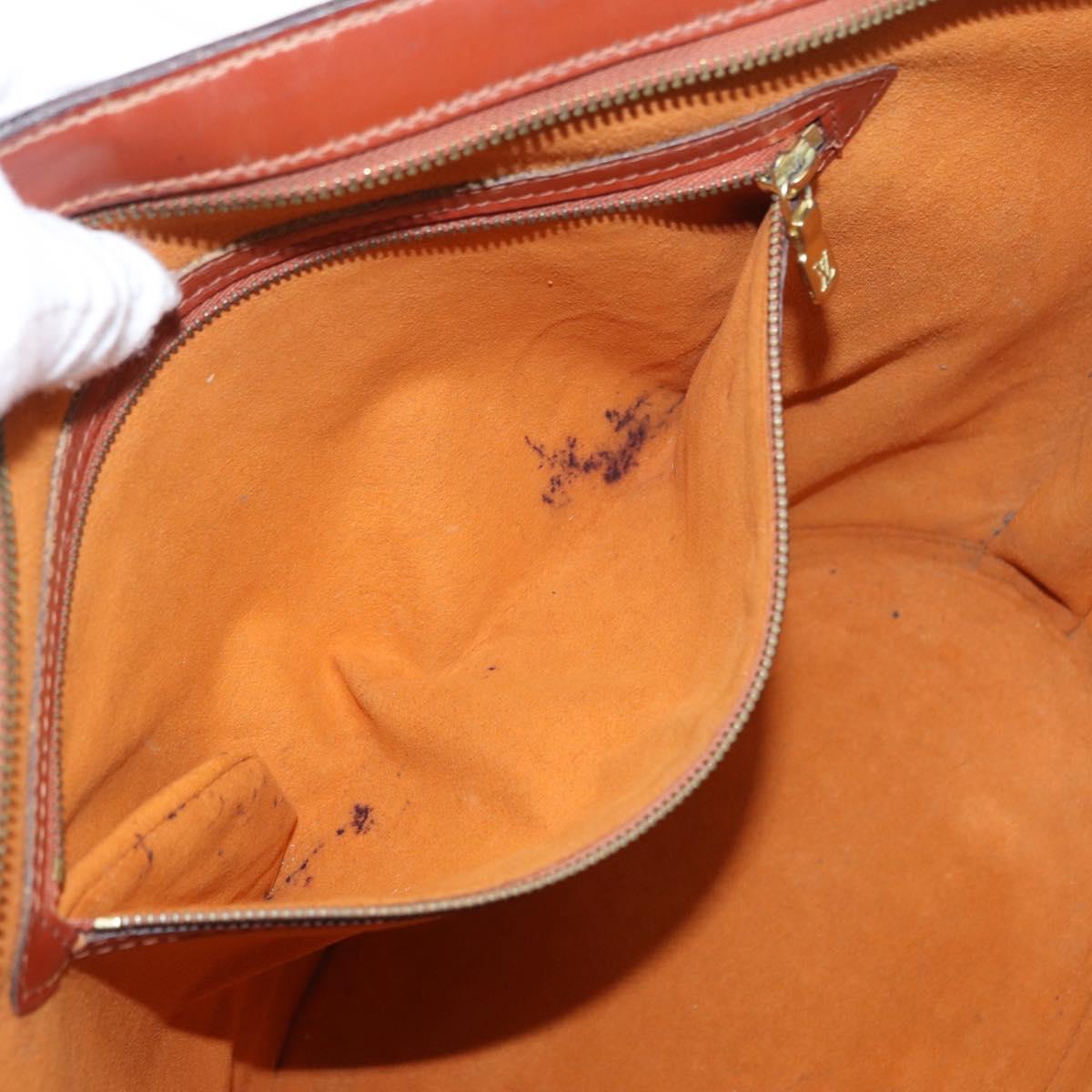 LOUIS VUITTON Epi Saint Jacques Shopping Bag Brown M52263 LV Auth BA8091