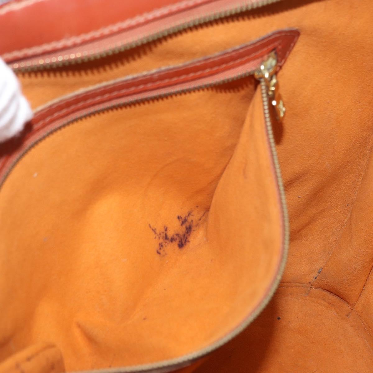 LOUIS VUITTON Epi Saint Jacques Shopping Bag Brown M52263 LV Auth BA8091