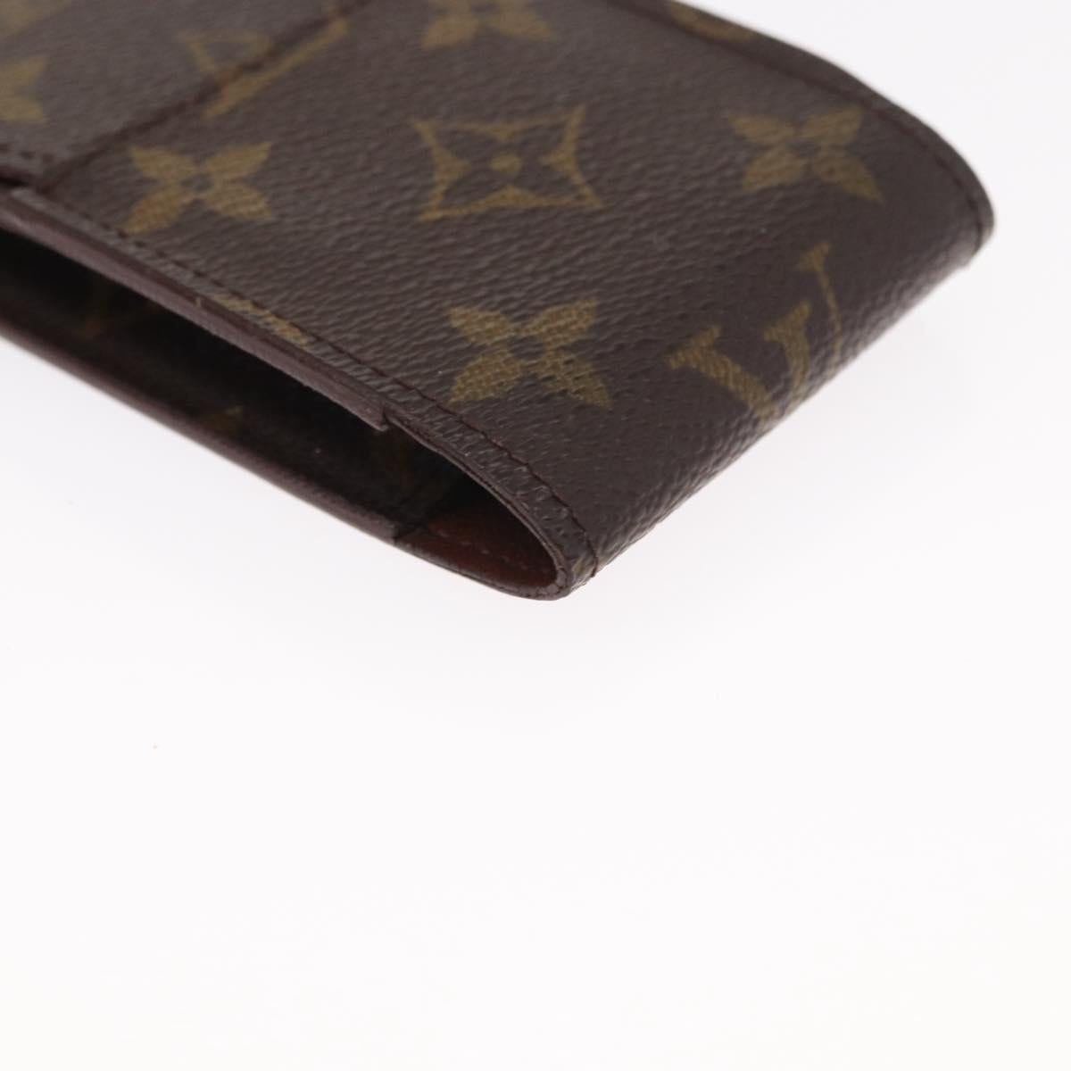 LOUIS VUITTON Christian Dior Sunglasses Wallet Leather 4 Set Green Auth BA8092