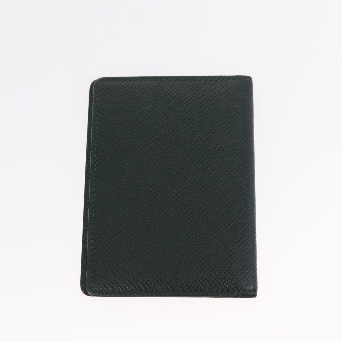 LOUIS VUITTON Christian Dior Sunglasses Wallet Leather 4 Set Green Auth BA8092