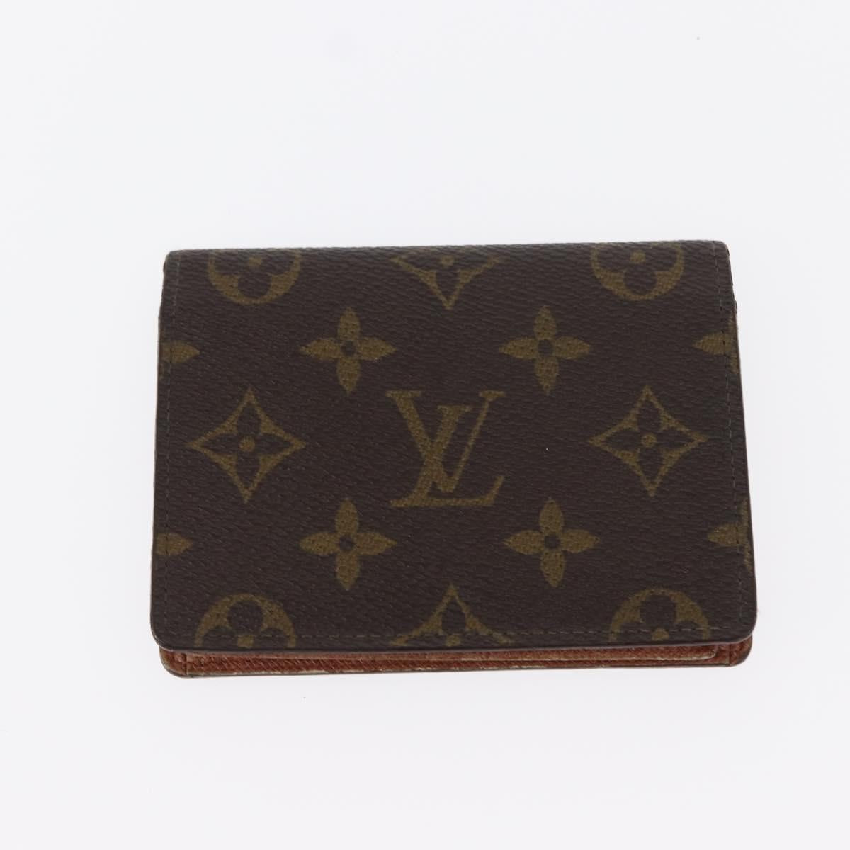 LOUIS VUITTON Christian Dior Sunglasses Wallet Leather 4 Set Green Auth BA8092