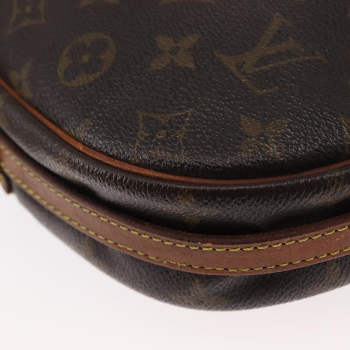 LOUIS VUITTON Monogram Jeune Fille MM Shoulder Bag M51226 LV Auth BA8101