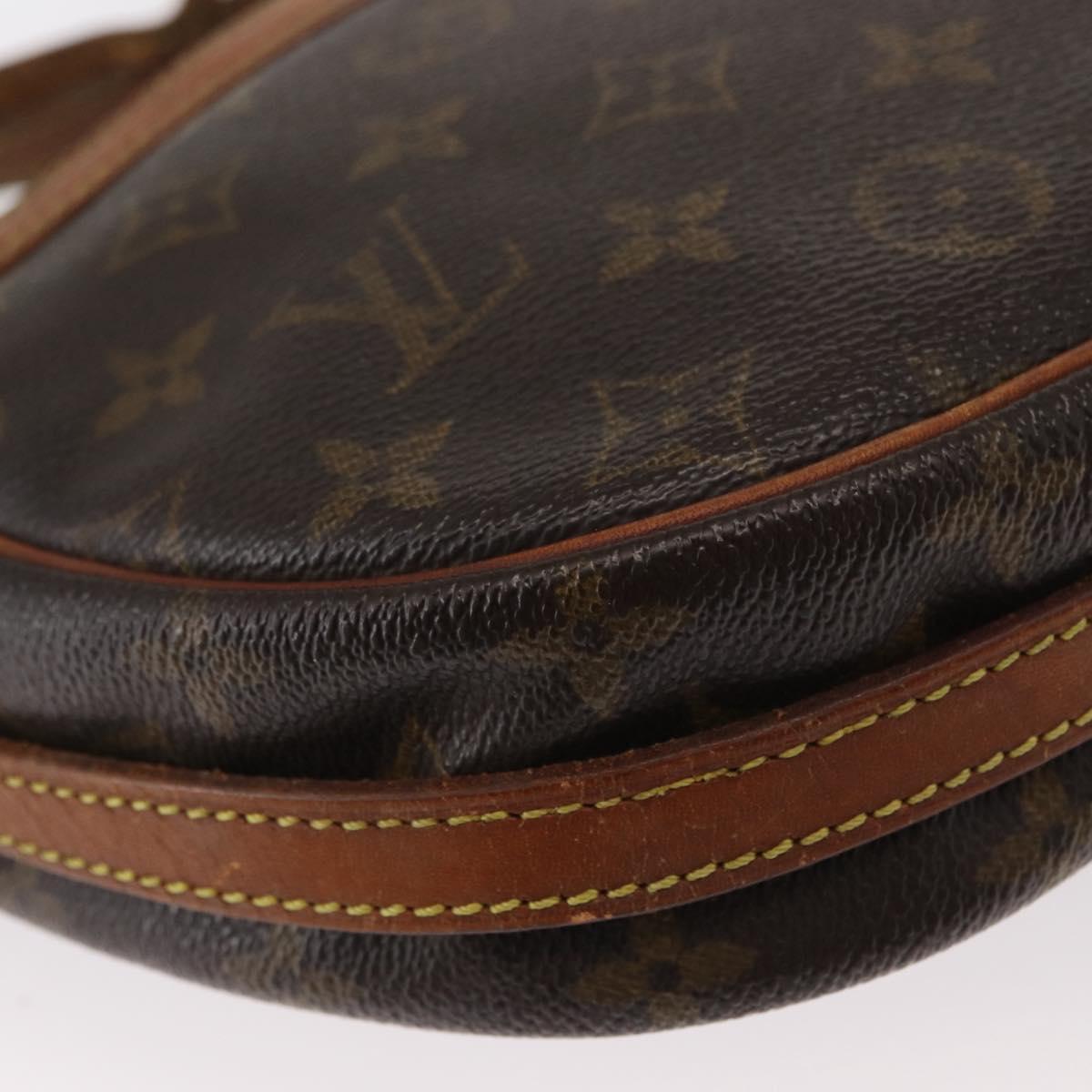 LOUIS VUITTON Monogram Jeune Fille MM Shoulder Bag M51226 LV Auth BA8101