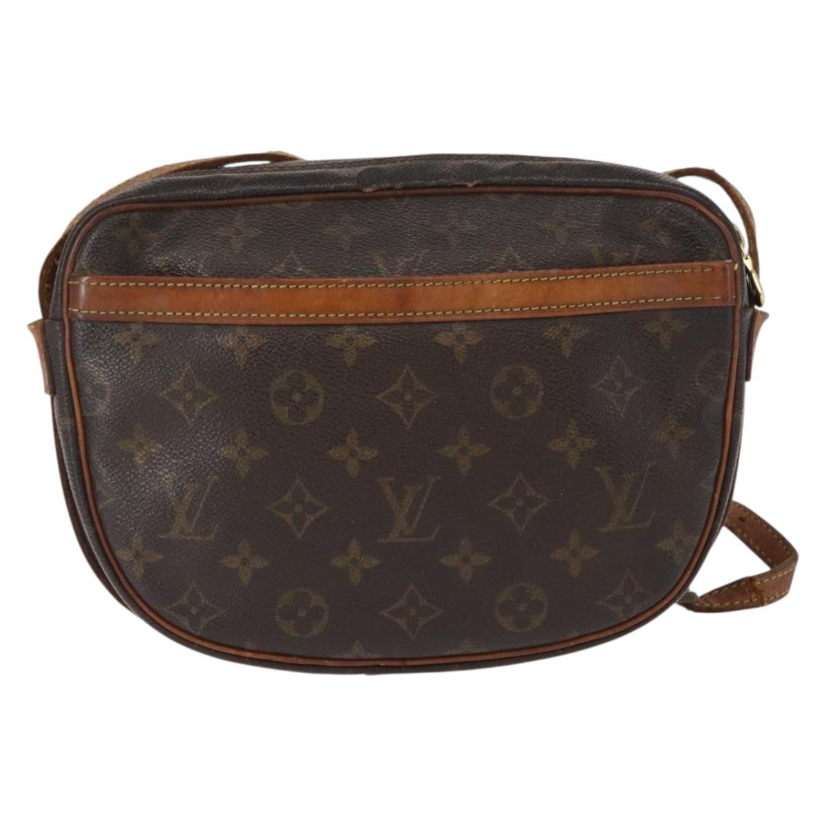 LOUIS VUITTON Monogram Jeune Fille MM Shoulder Bag M51226 LV Auth BA8101