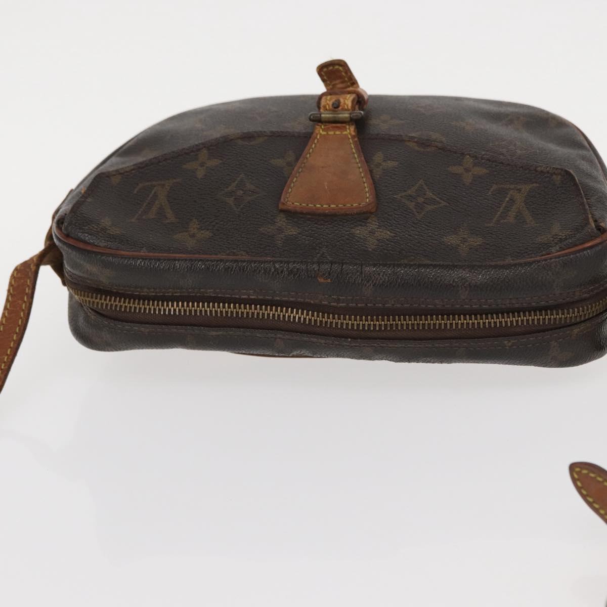 LOUIS VUITTON Monogram Jeune Fille MM Shoulder Bag M51226 LV Auth BA8101