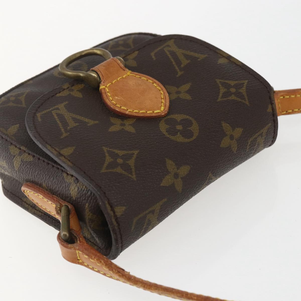 LOUIS VUITTON Monogram Bebe Monogram Saint Cloud Bag M51245 LV Auth BA8103