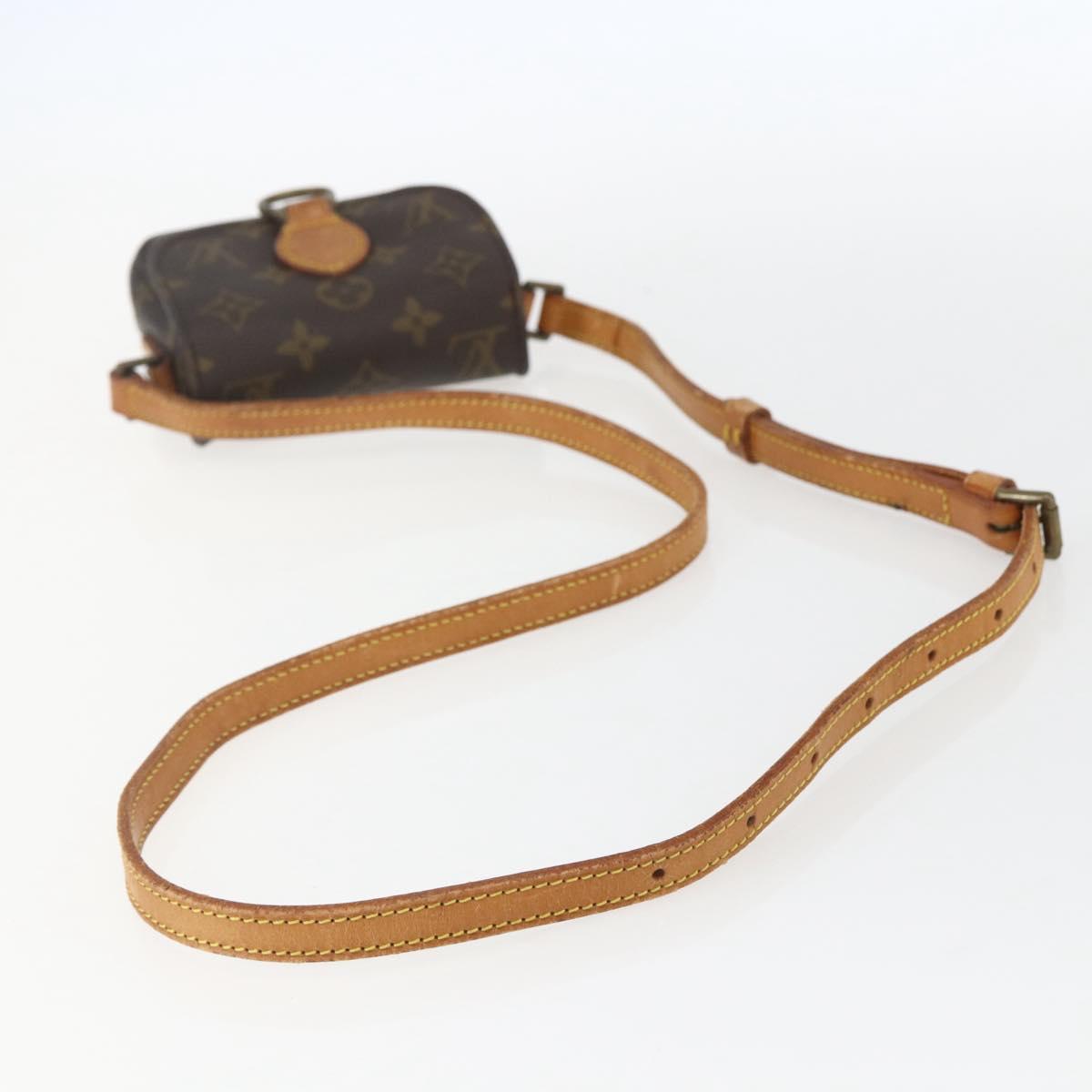 LOUIS VUITTON Monogram Bebe Monogram Saint Cloud Bag M51245 LV Auth BA8103