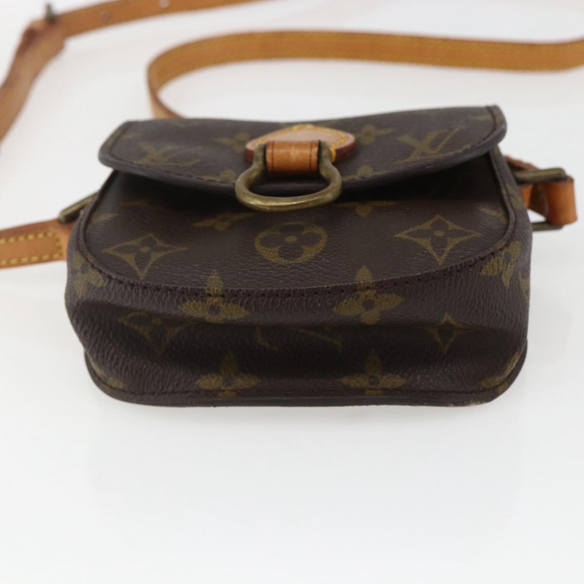 LOUIS VUITTON Monogram Bebe Monogram Saint Cloud Bag M51245 LV Auth BA8103