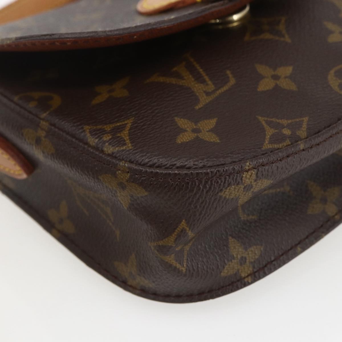 LOUIS VUITTON Monogram Saint Cloud PM Shoulder Bag M51244 LV Auth BA8104